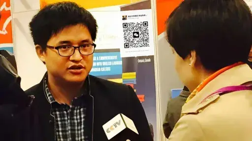 2015年央视采访谈美国留学